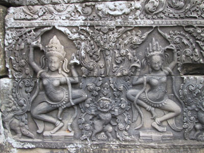 Dancing Asparas Angkor Wat
