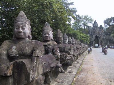 Banyon Entrance Angkor Wat