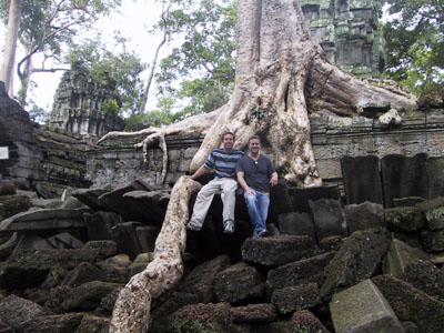 The trees and us Angkor Wat