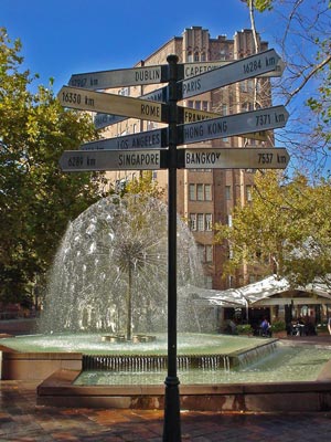 Milage Sign Australia