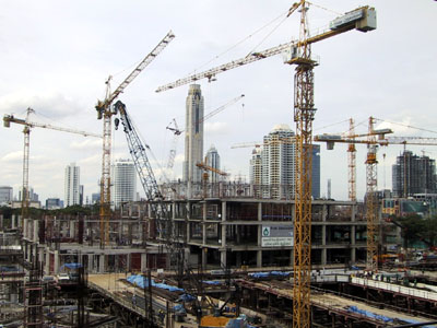 Siam Paragon Construction Shopping