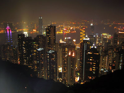 Peak Night Hong Kong