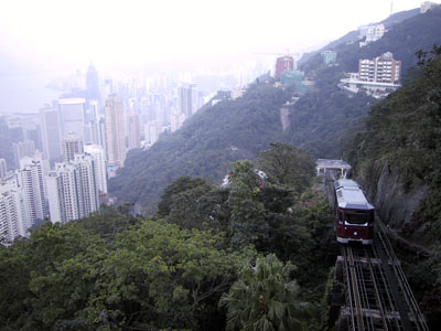 Peak Tram Hong Kong