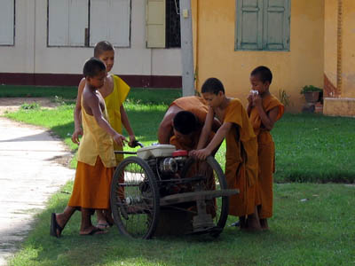 Mowing Monks Ubon