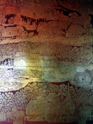 Red Gold Mural Lampang