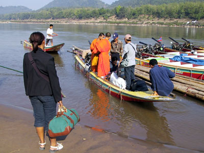 Boat Load Luang Prabang