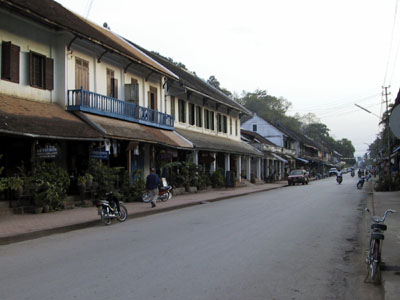 Quiet Street Luang Prabang