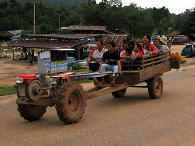 Lao Tractor Laos