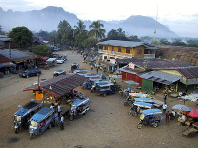 Market Laos