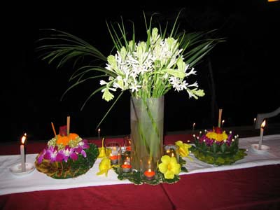 Kratong Table Luang Prabang