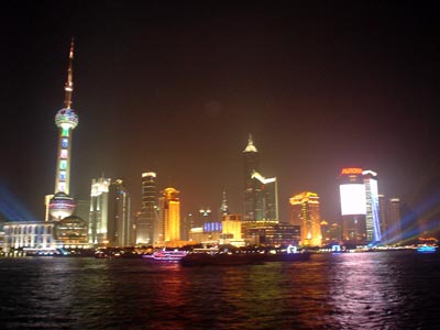 Pudong at Night Shanghai