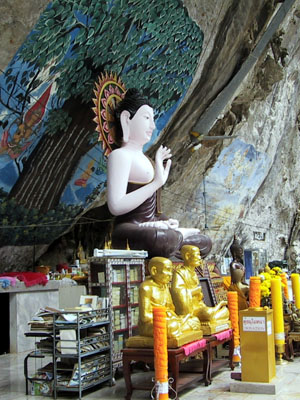 Rock Buddha Southern Thailand